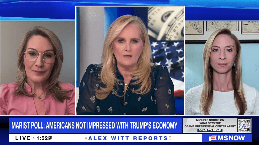 MS NOW astounded as Trump suffers ‘lowest rating ever’ in new poll