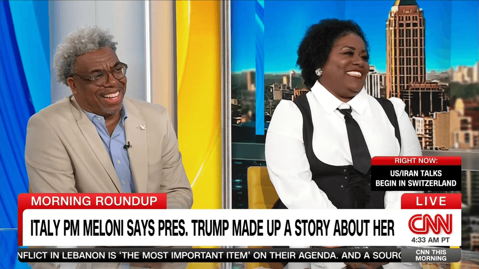 Trump labeled 'king of petty' as CNN panel bursts into laughter over his bizarre spat