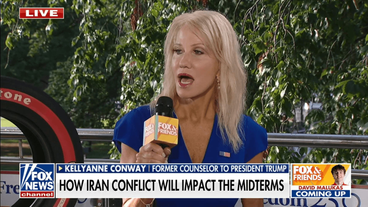 Keyllanne Conway stammers on bleak midterm outlook for GOP — then shifts to blame voters