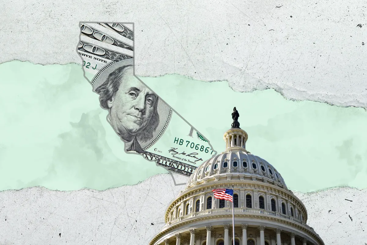 Where are California's top U.S. Senate candidates raising their cash?