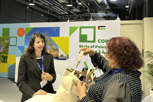 Despite war at home, Palestine arrives at global climate conference
