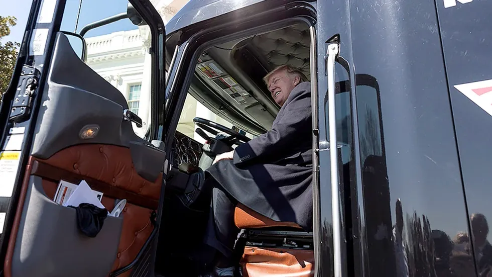 'Pretty bleak': Trump-voting Nevada truckers face 'significant hardship' from his policies