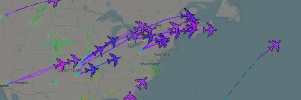 'Unprecedented mass deployment' of warplanes across Atlantic fuels war fears