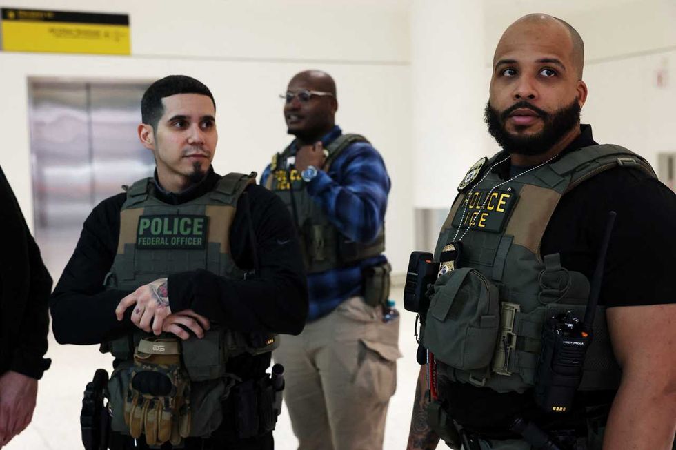 Trump brags ICE is using its 'larger and harder muscles' —  to clean airports