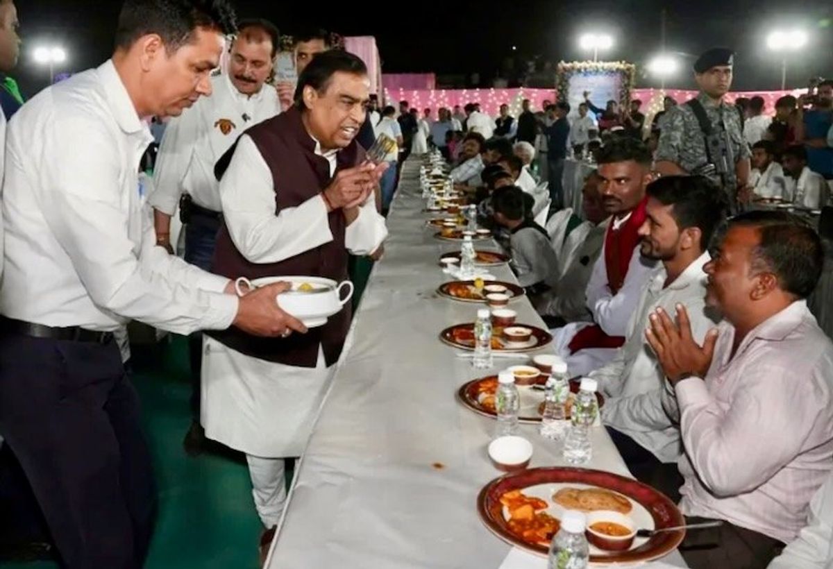 Asia's richest man launches lavish pre-wedding party in India