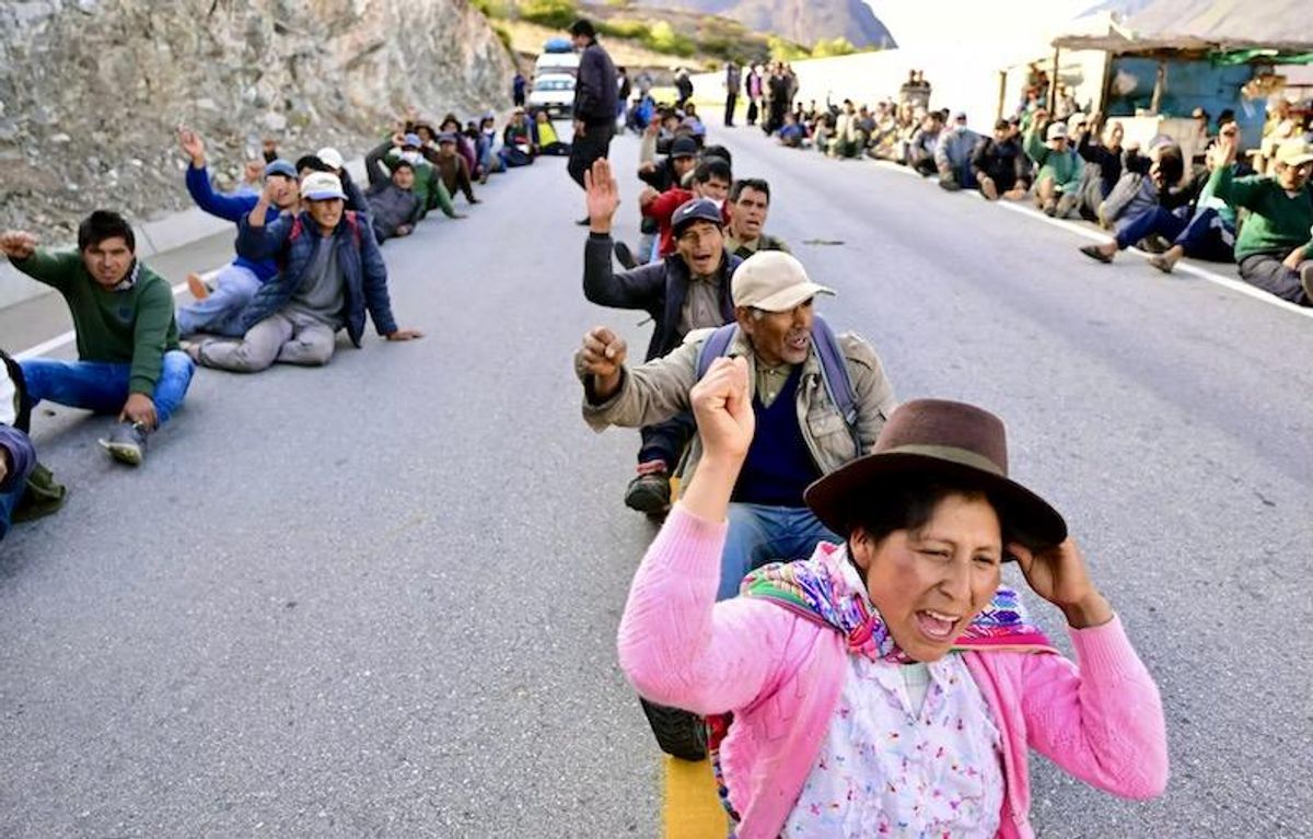'Shame of Apurimac': Peru region disavows homegrown president