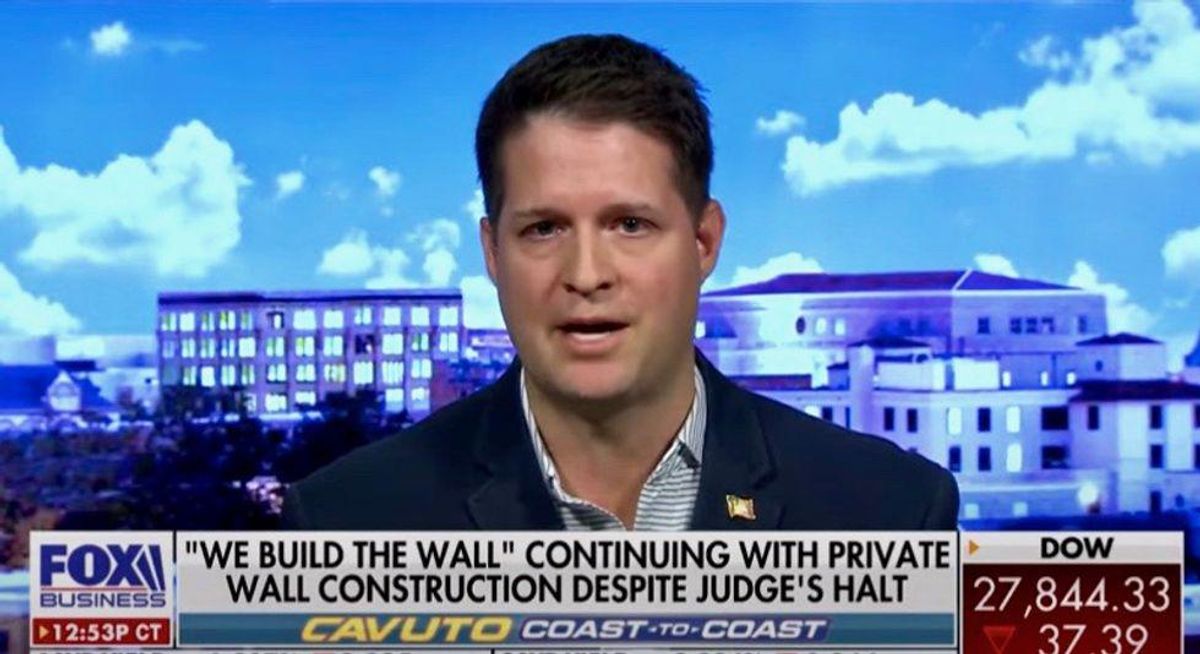 Trump supporter facing 20 years in prison after he's hit with tax fraud charges over border wall scheme