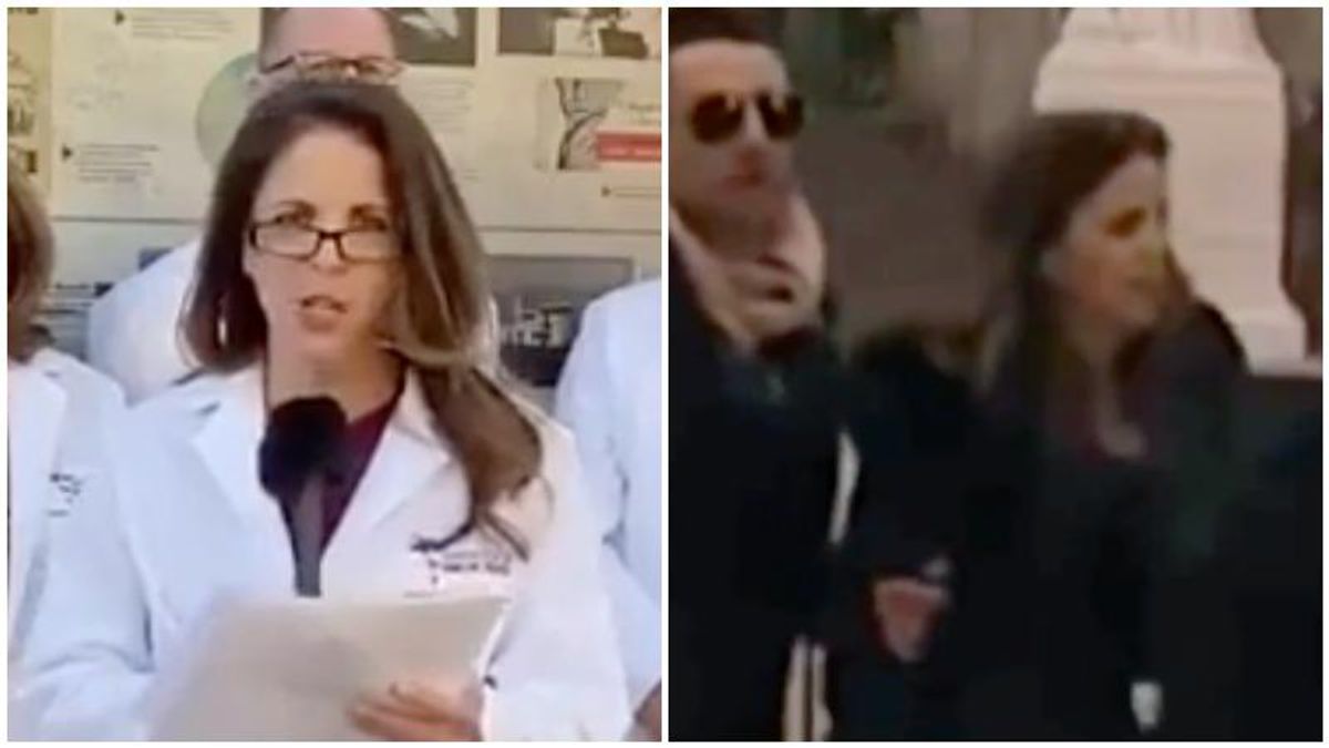 Infamous hydroxychloroquine-pushing doctor arrested for entering the Capitol during MAGA riot