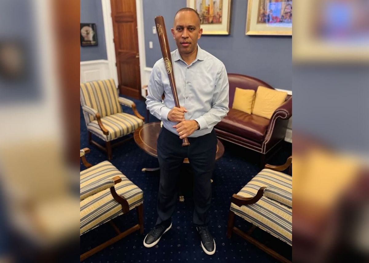 Top Dem grabs baseball bat in defiance of GOP's 'big ugly bill'