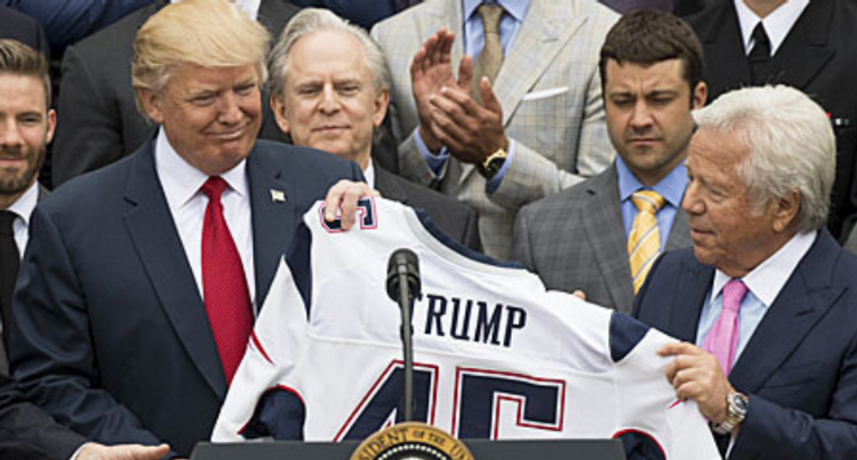 Trump dangled cash to Arlen Spector to end investigation of New England Patriots: late senator's son