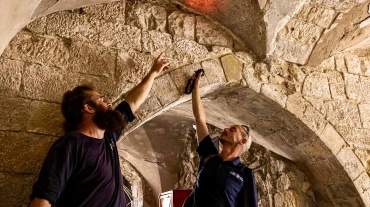 Five centuries old Swiss graffiti found in Jerusalem
