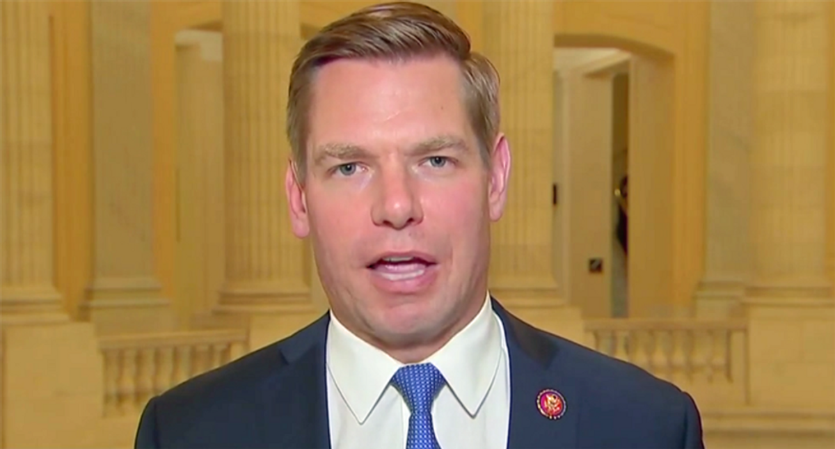 Eric Swalwell gets in face of Marjorie Greene aide as another verbal altercation erupts in Congress