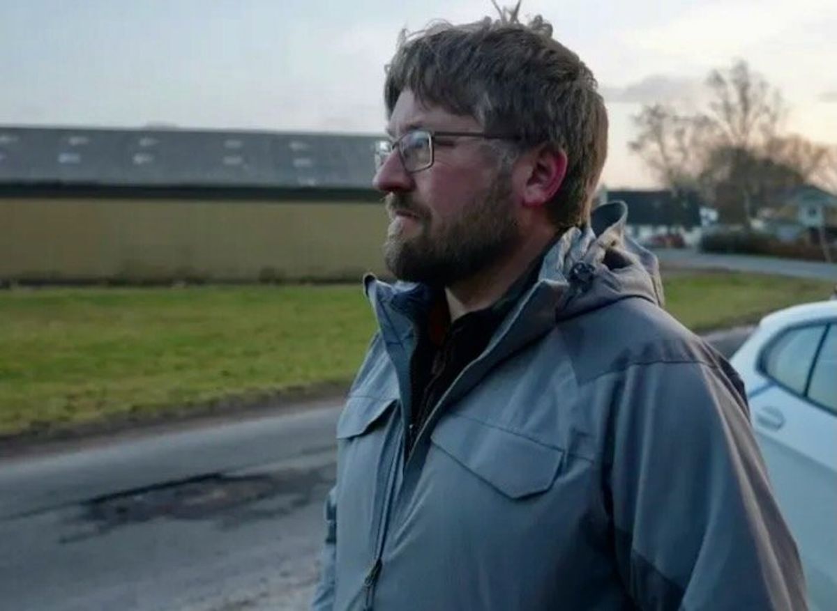 Contaminated soil landslide threatens Danish village