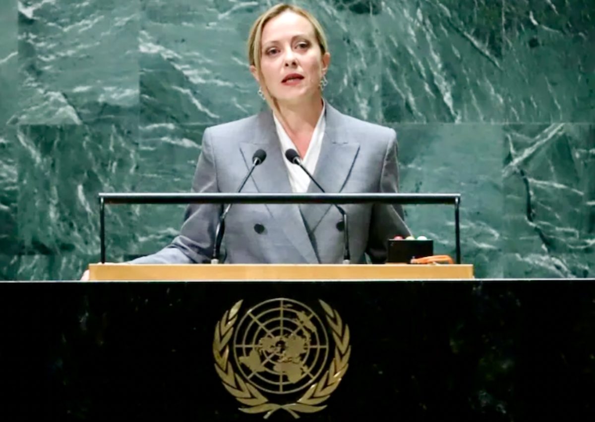 Italian PM Giorgia Meloni urges UN to wage 'war without mercy' on migrant trafficking