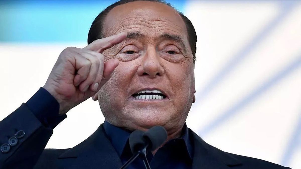 Italy's Berlusconi hospitalized overnight after a fall