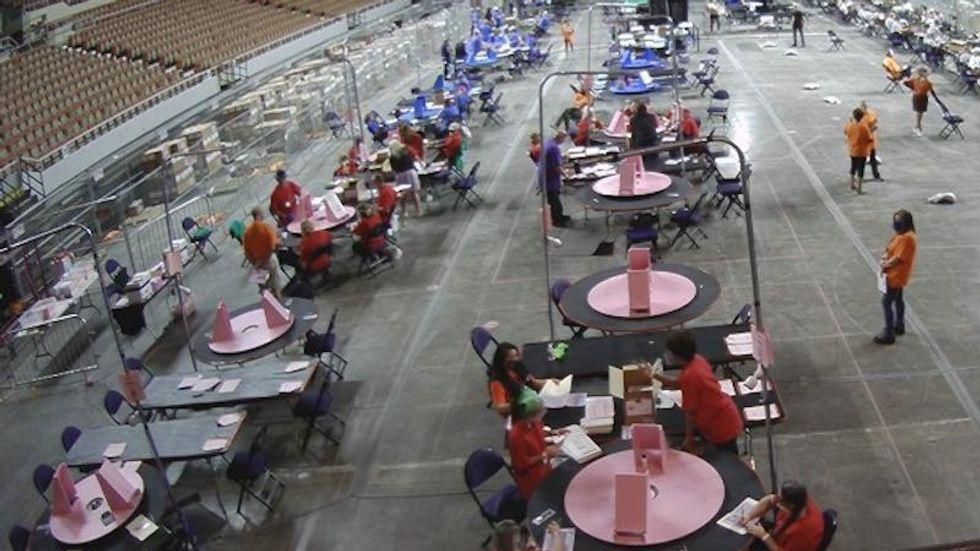 The Arizona audit (screen capture)