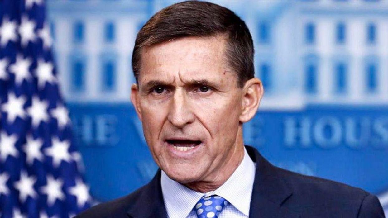 Mike Flynn's brother falls for obvious joke and holds it up as proof Biden stole 2020 election