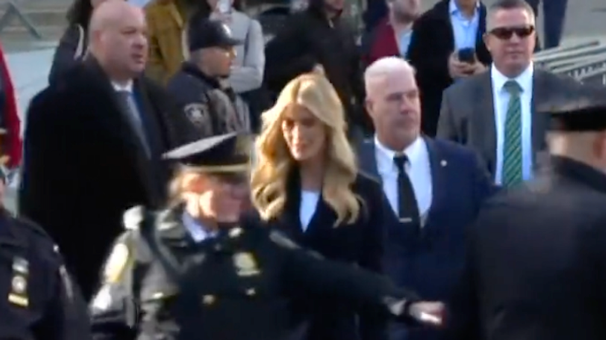 'Crime family!' Ivanka Trump jeered on arrival at NYC courthouse