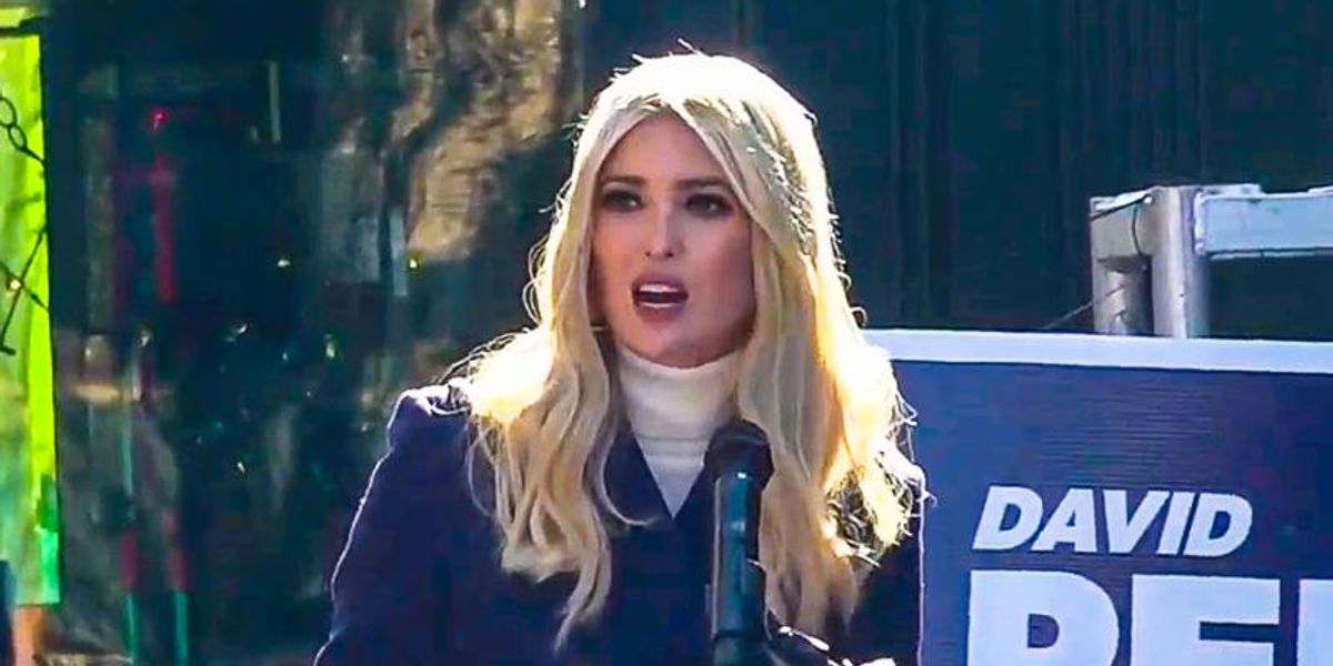 Ivanka Trump Rally 'Fight for Trump!' Ivanka Trump tells supporters their votes were ...
