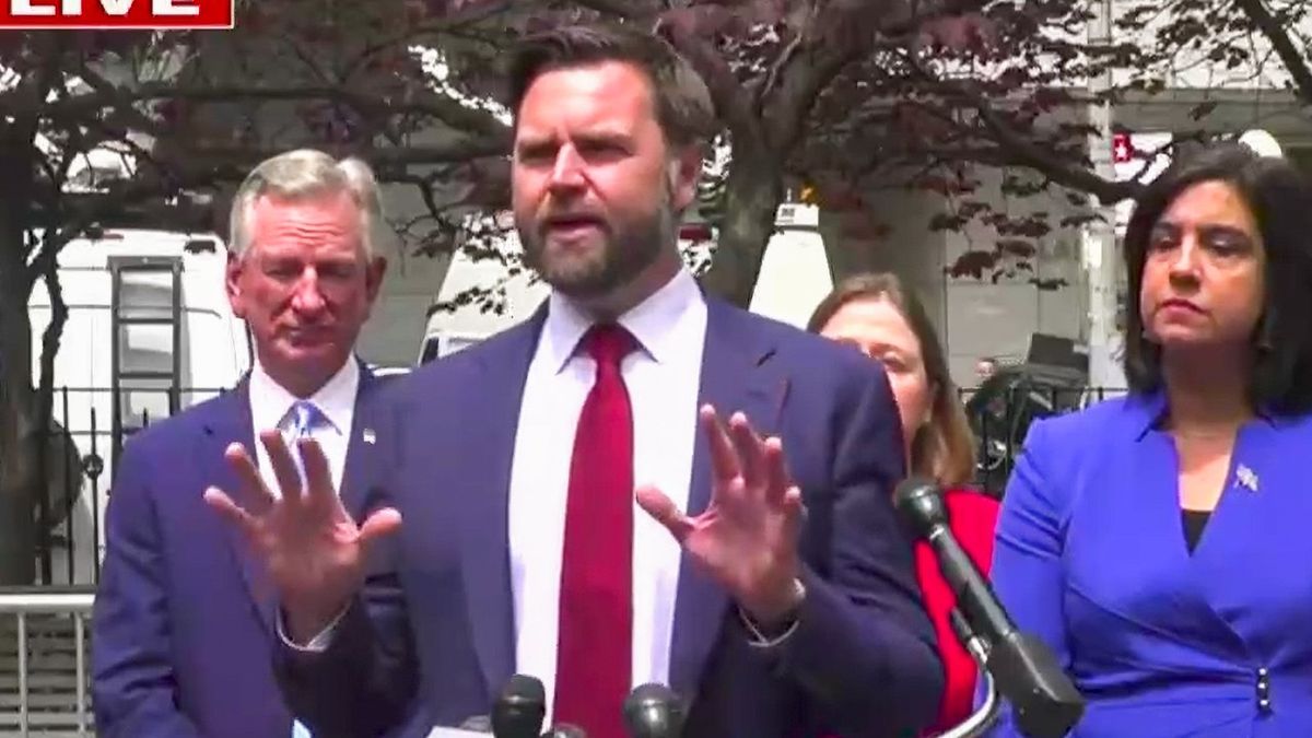 J.D. Vance attacks judge's daughter while attending hush money trial to support Trump