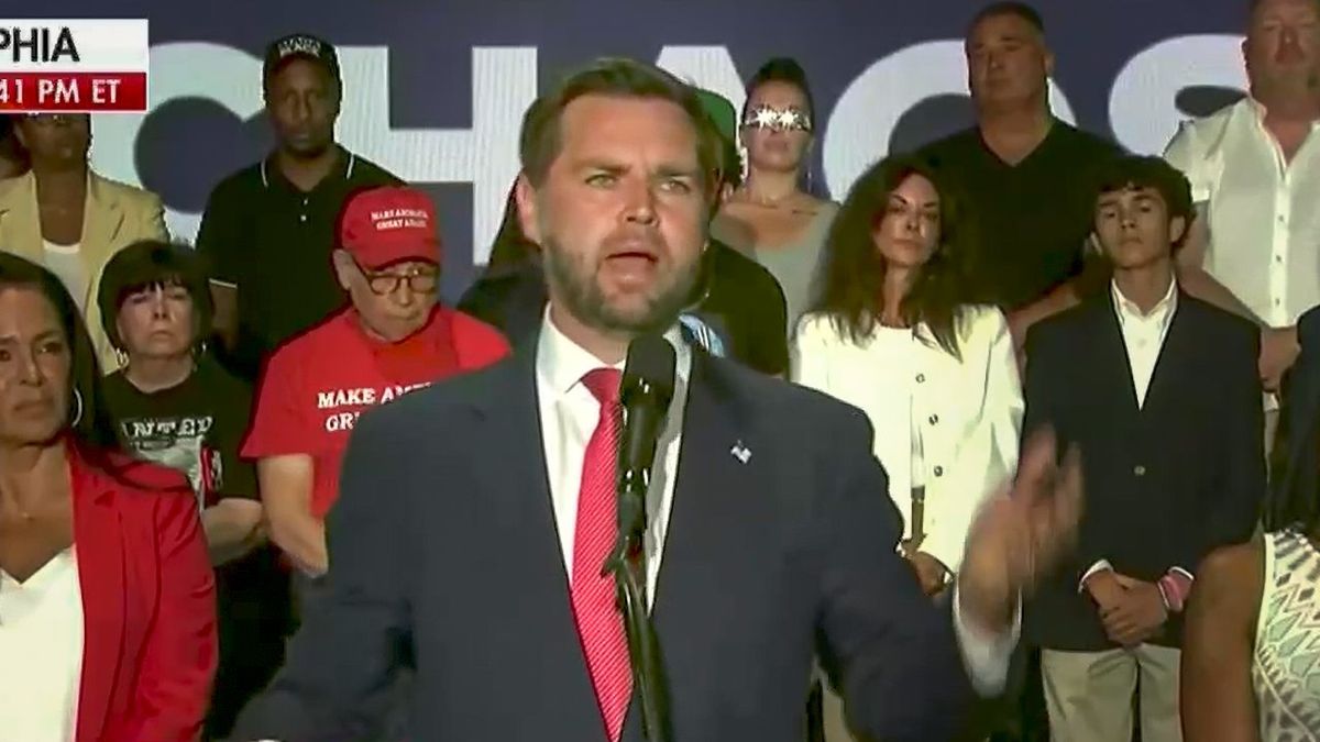 ‘A sarcastic remark I made’: J.D. Vance dismisses ‘childless’ women comment at PA rally
