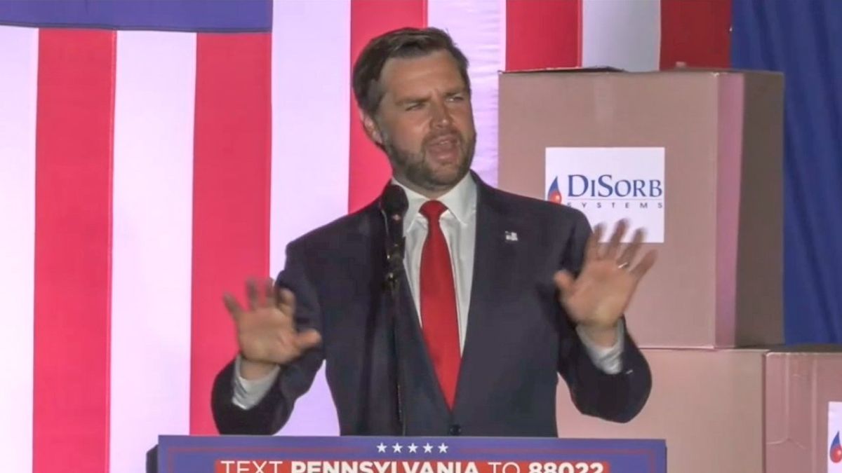 J.D. Vance crowd boos woman for asking him about abortion