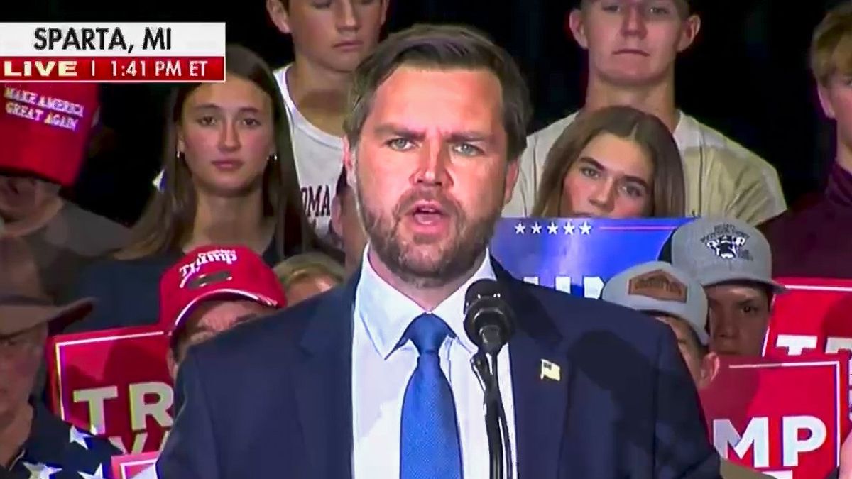 J.D. Vance accuses Kamala Harris of putting America on 'path to slavery'