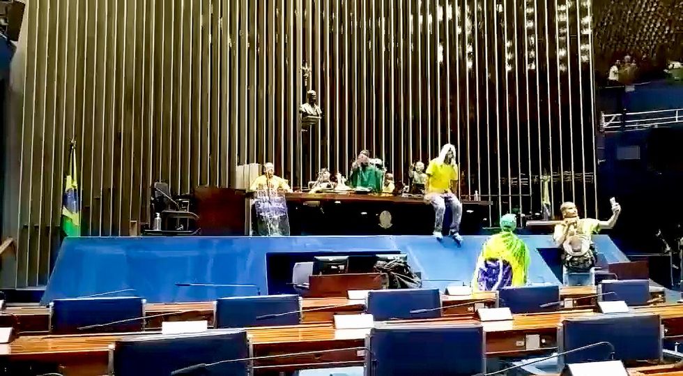 Supporters of Brazil's ex-president storm Congress in echoes of Jan. 6 attack on U.S. Capitol
