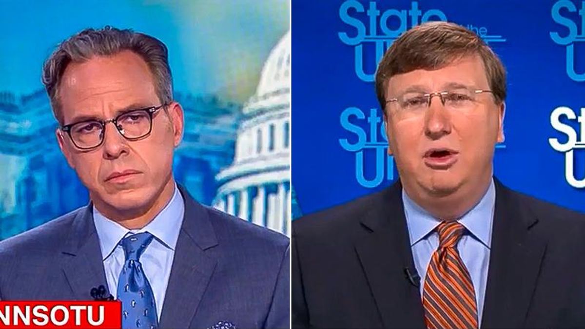 Anti-abortion Mississippi governor claims fetuses can live outside the womb at 15 weeks