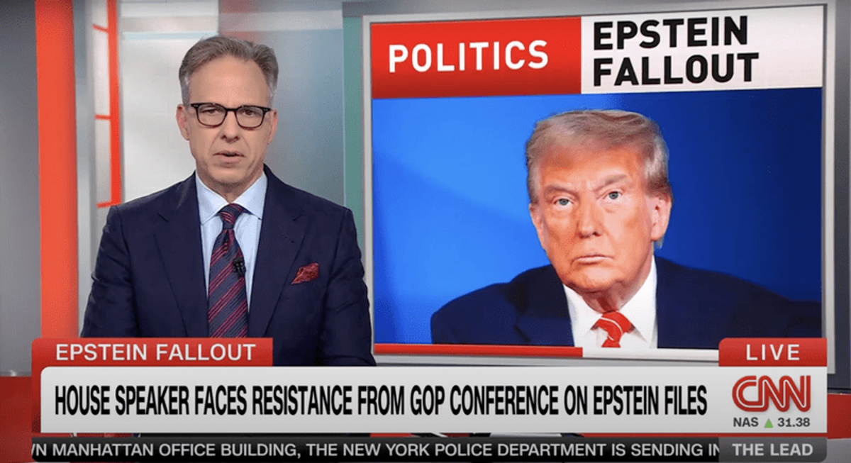 CNN's Jake Tapper throws shade at Mike Johnson over flip-flop: 'Along came some daylight'