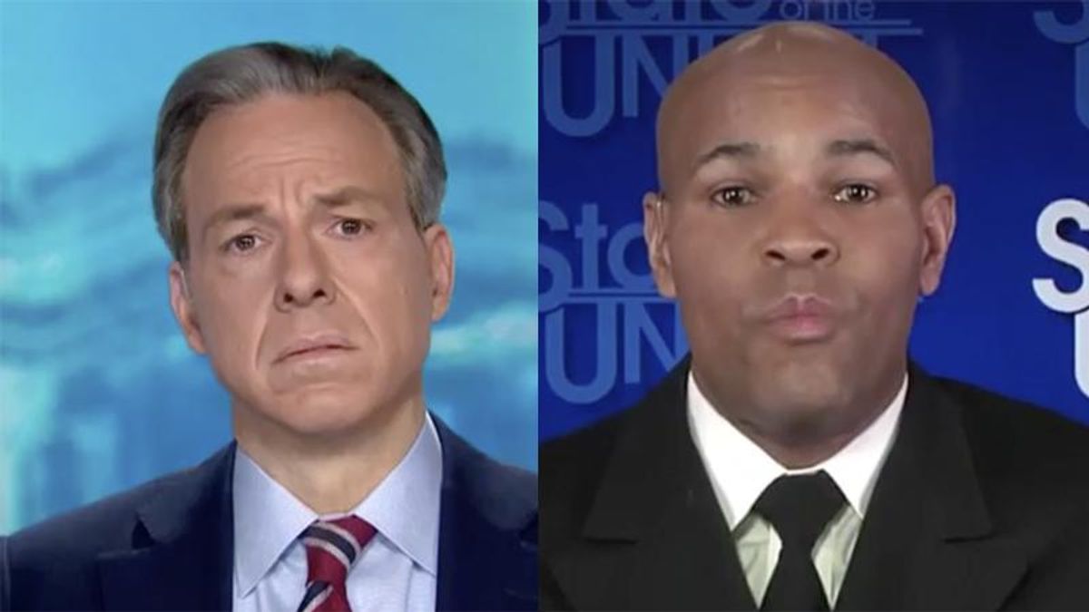 Trump's surgeon general cornered on CNN over president's COVID-19 death toll lies