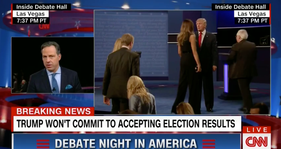 ‘One of the most stunning things I've ever heard’: CNN’s Tapper blasts Trump on #DebateNight