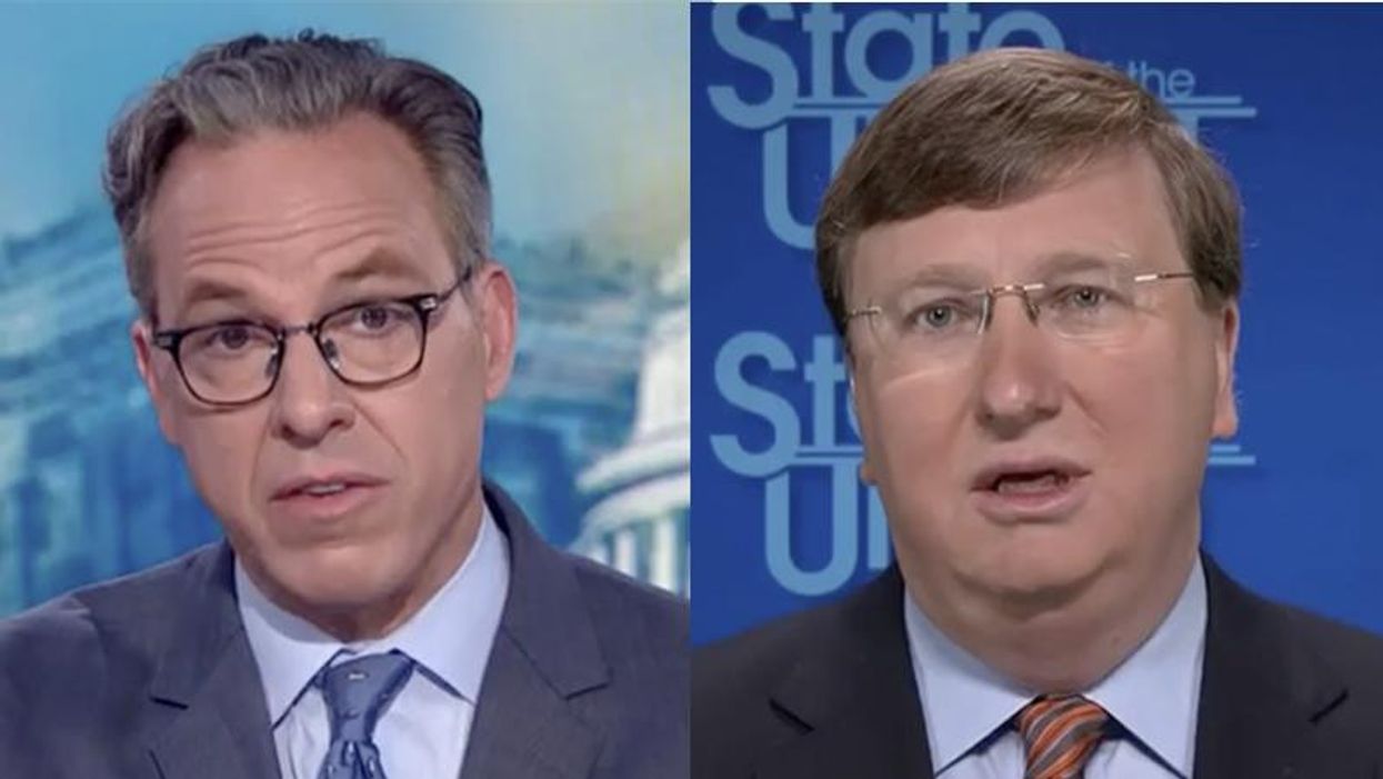 'You're contradicting yourself': Mississippi's GOP governor cornered by CNN's Tapper for his poor vaccination rate excuses