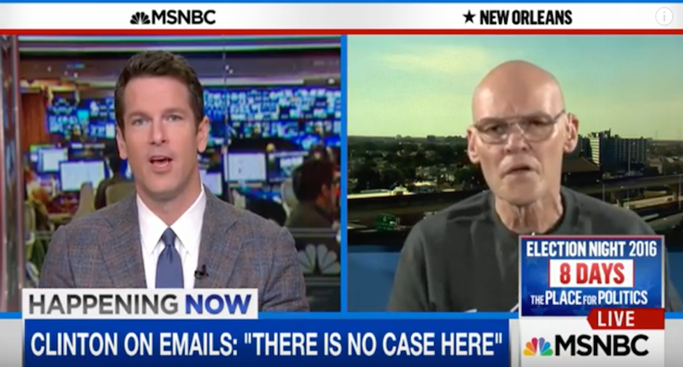 James Carville: ‘Call it what it is’ Comey and the GOP are ‘trying to hijack the election!'