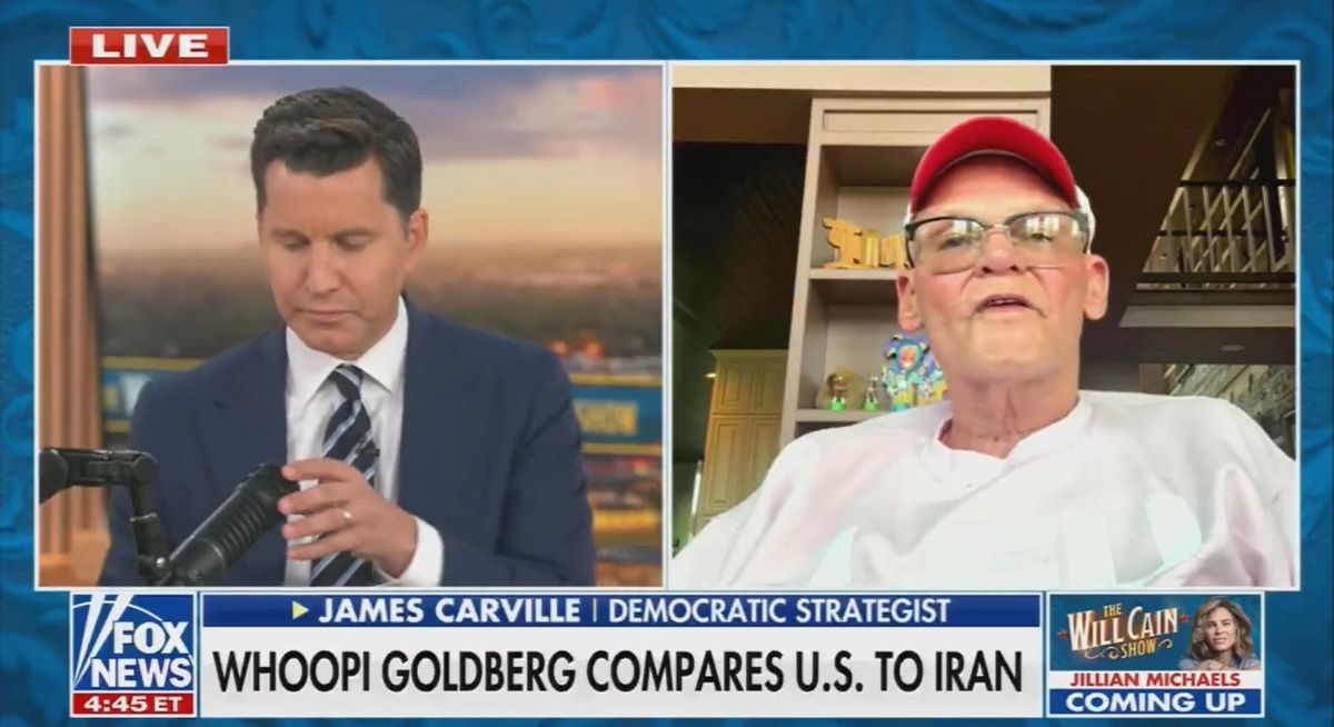 'Very harmful': James Carville turns the tables on 'uncomfortable' Fox News host