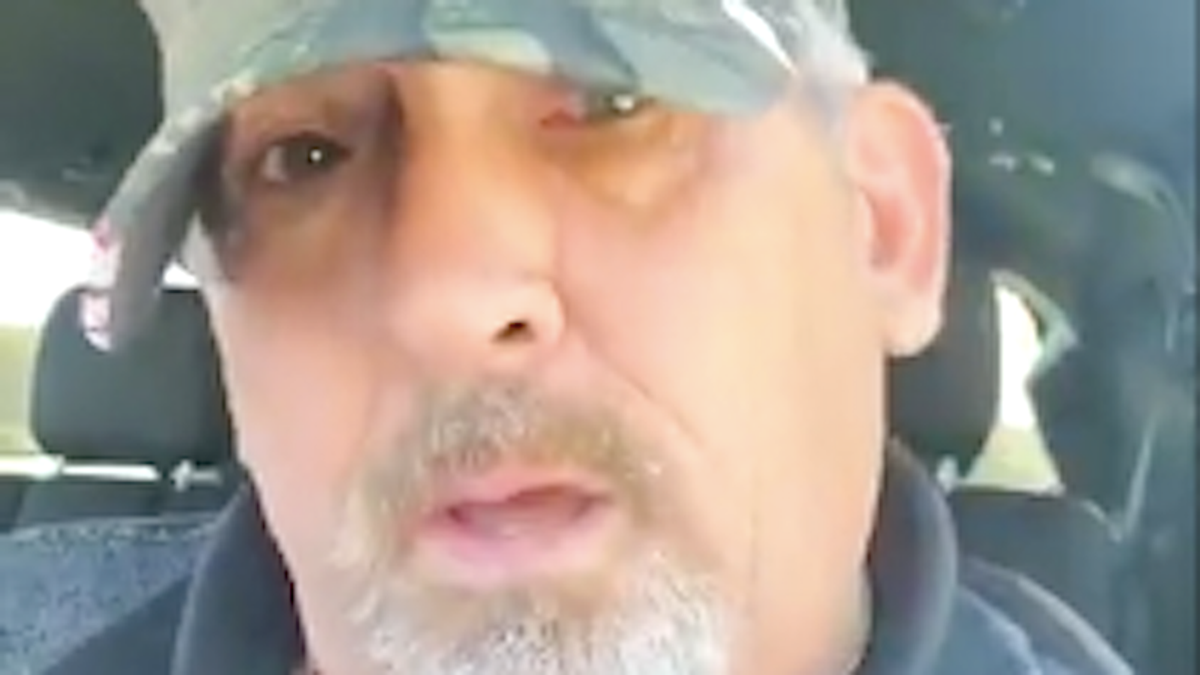 Trump-loving ex-cop charged with gun threat against Black man who stared at his racist shirt