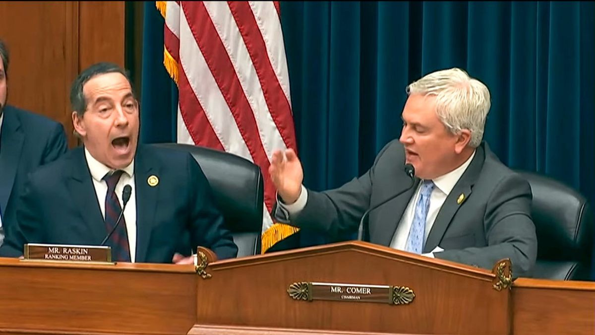 'You need therapy': Jamie Raskin and James Comer blow up hearing with clash over Biden