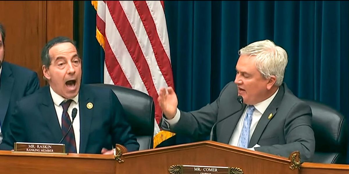 'You need therapy': Jamie Raskin and James Comer blow up hearing with ...