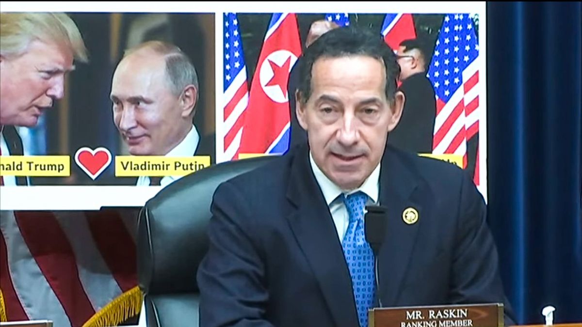 'He loves them': Jamie Raskin embarrasses Trump with montage of dictators