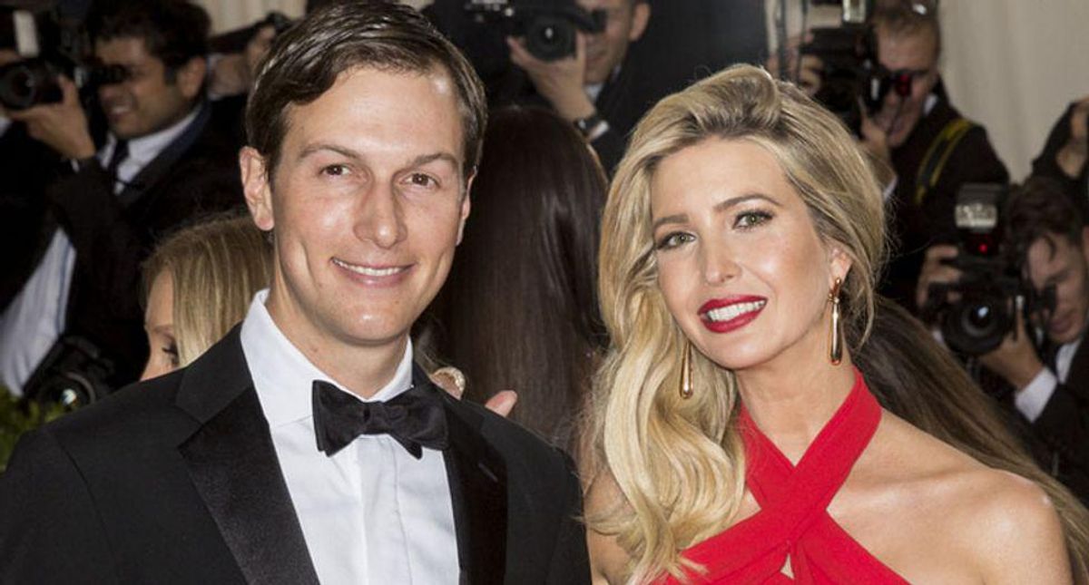 Ivanka to be 'informal adviser' in new admin as Jared profits off Middle East: report