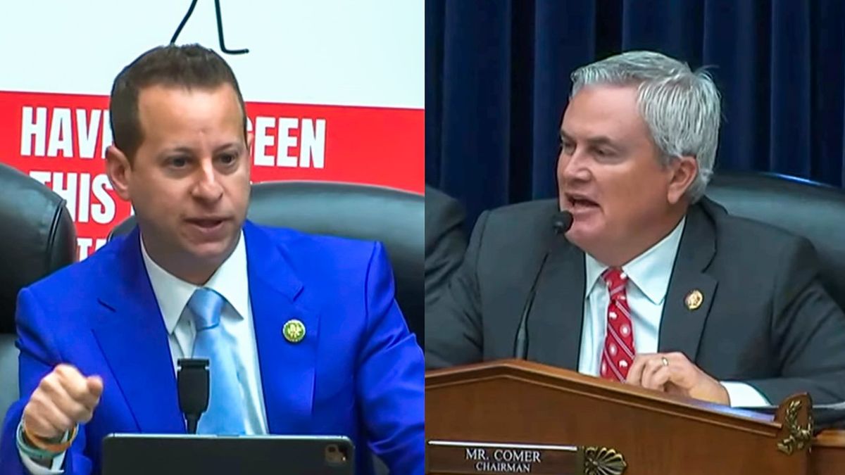 Watch: James Comer snaps at hearing after Dem points to his 'fake informant that's gone missing'