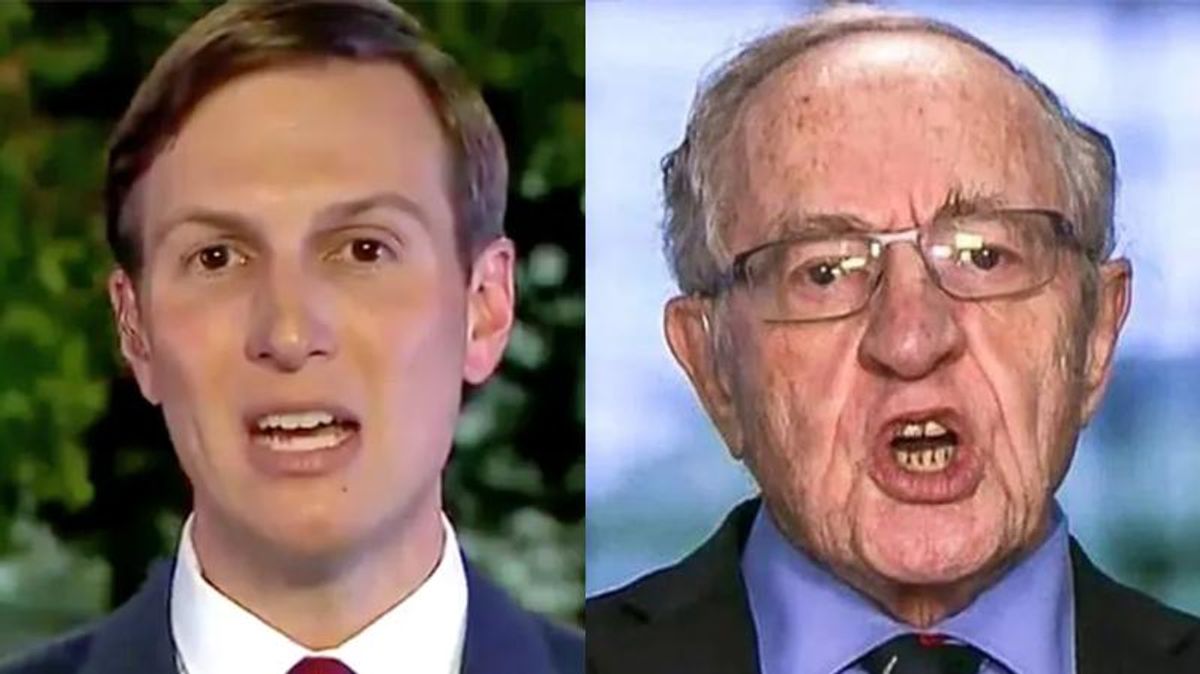 Jared Kushner and Alan Dershowitz helped outside groups secure 27 pardons from Trump: report