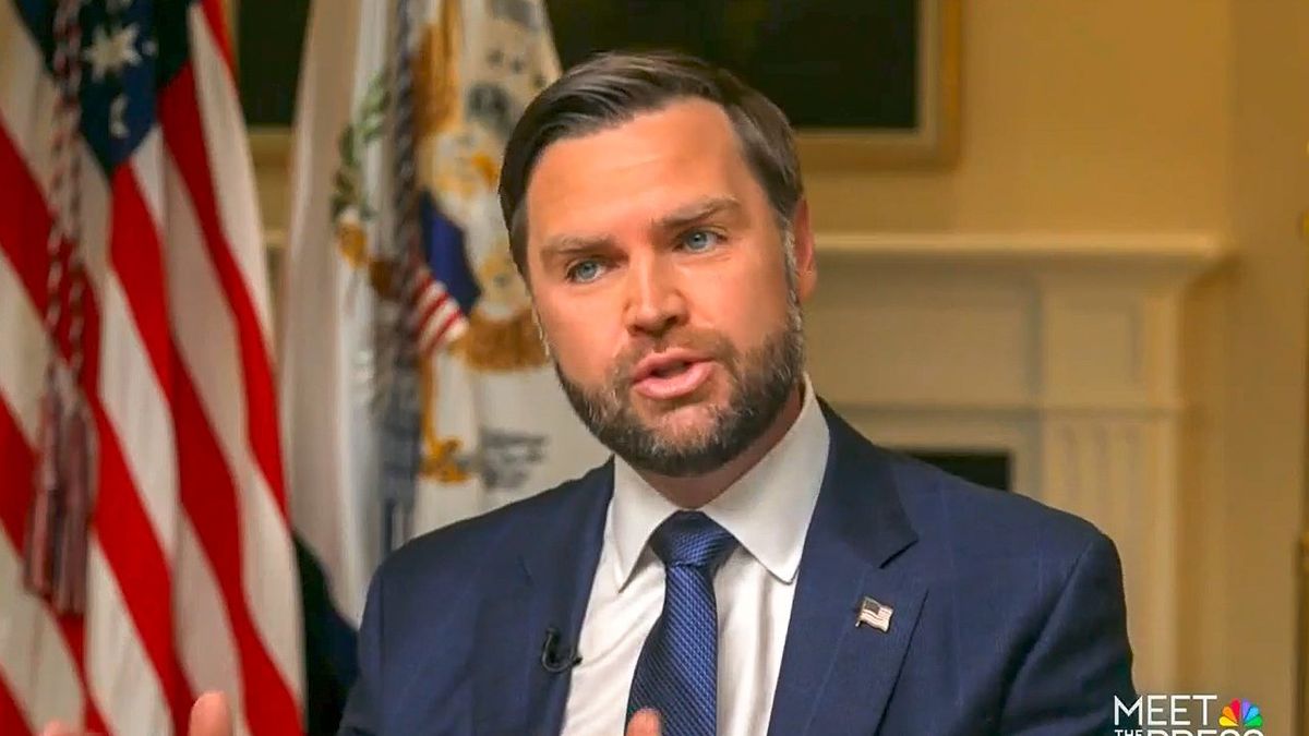 'Looks a lot like retribution': NBC host presses JD Vance on FBI raid of Trump critic