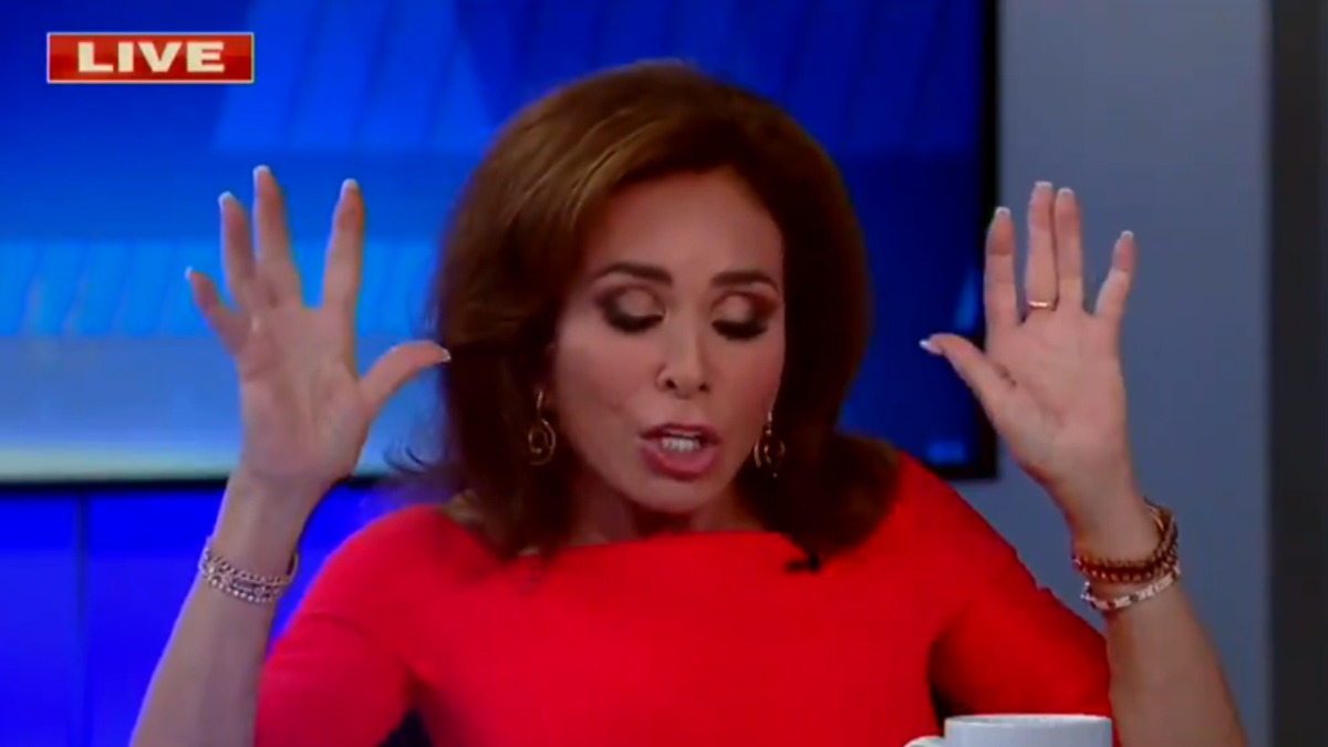 Fox's Jeanine Pirro throws fit over Biden demanding people respect flight attendants