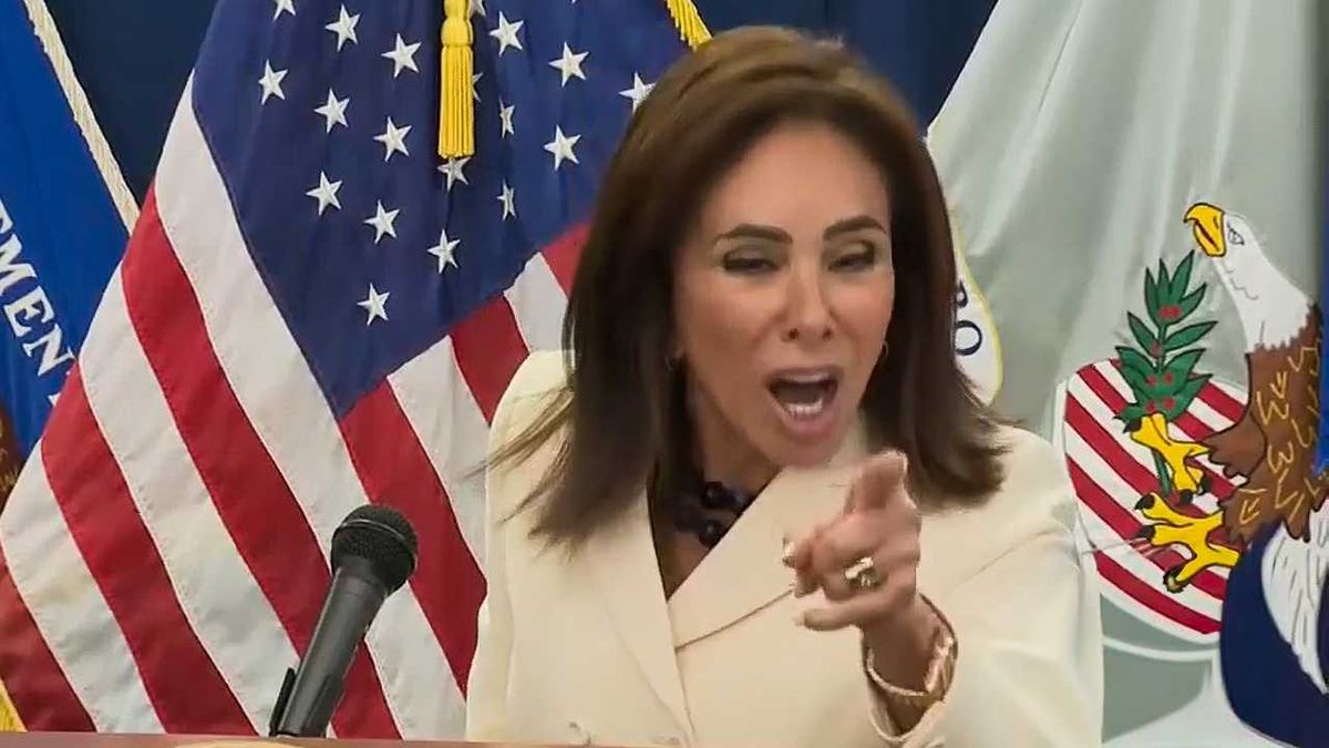 'Cut it out!' Jeanine Pirro comes unglued over questions about low conviction rates