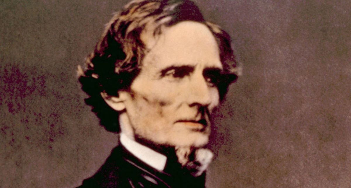 ‘White Lies Matter’ group says Jefferson Davis chair will become a toilet unless demands are met: report