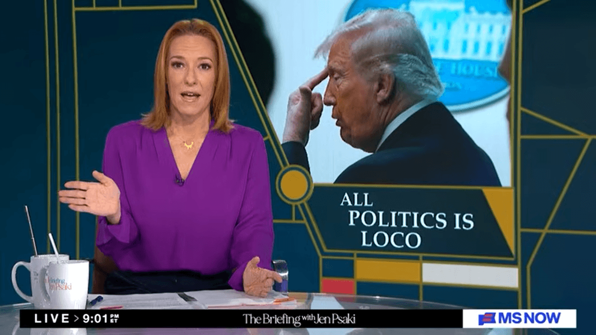 'No notes!' Jen Psaki laughs as Trump blows his $400 million war chest
