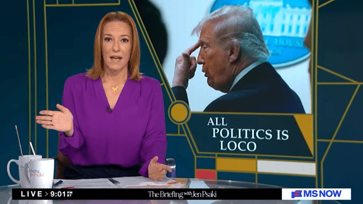 'No notes!' Jen Psaki laughs as Trump blows his $400 million war chest