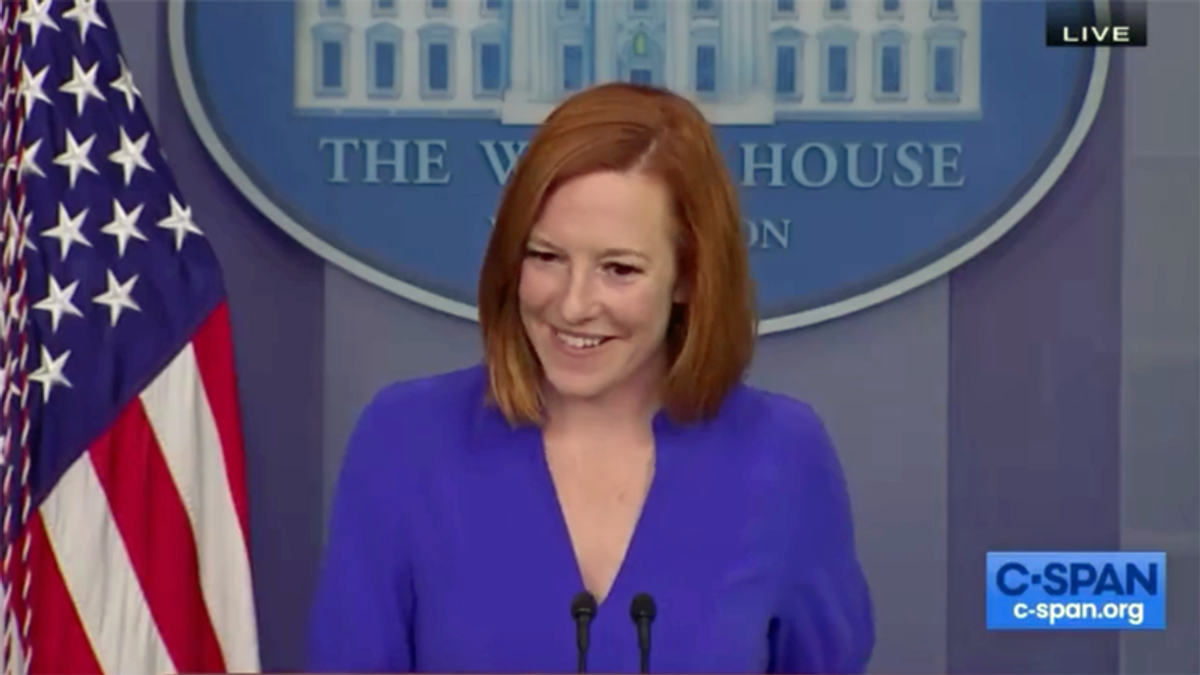 Jen Psaki mows down reporter's question on if Biden will regret handing over Trump Capitol riot docs