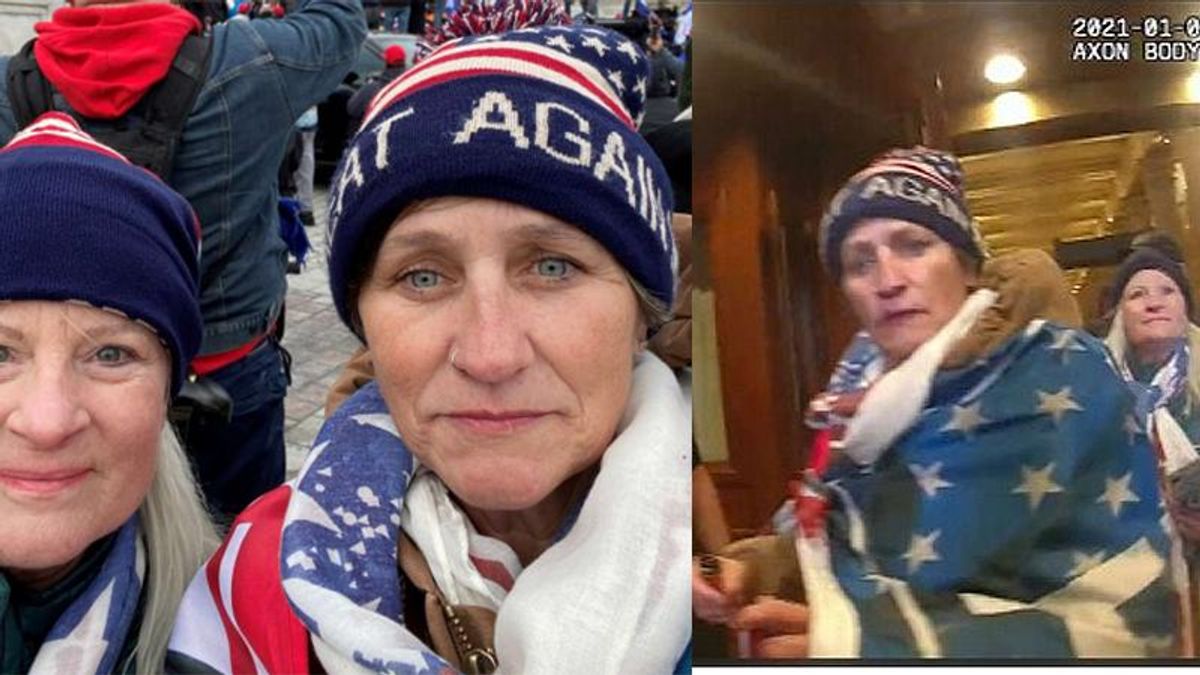 Kansas insurrectionist 'sounded like she was sobbing' while pleading guilty